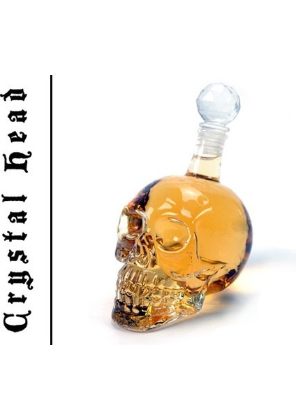Crystal Head Kuru Kafa Cam Şişe 350 ml
