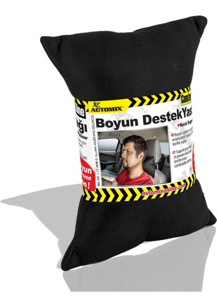 Oto Boyun Destek Yastığı Dolgulu 1 Adet