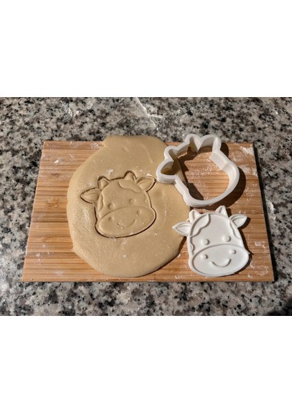 Inek Şeklinde Kurabiye Kalıbı