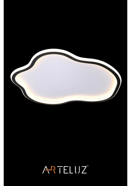 Tekno Trust Asimetrik Model Modern Plafonyer Avize (50 Cm)