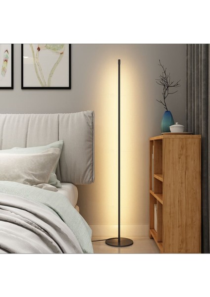 Tekno Trust Dekoratif Köşe Premium LED Lambader 3000K-4000K-6000K Ayaklı LED Işık Lambader
