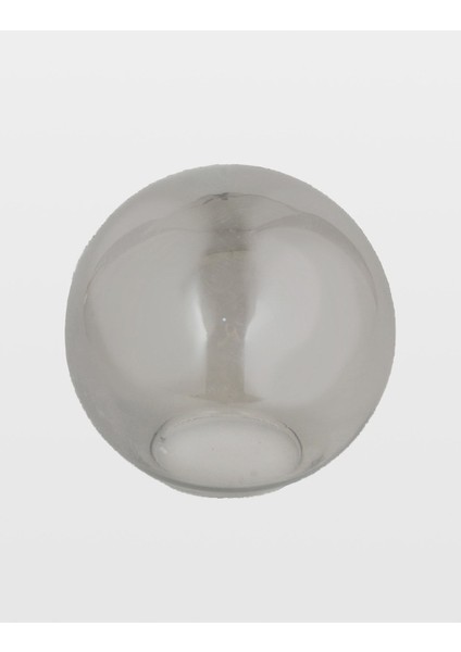 Füme 15 cm Glop Fanus Avize Camı, şık ve modern tasarım, 1 ampüllü, zarif aydınlatma.