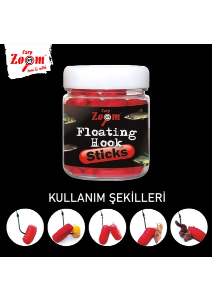 CZ 3400 Floating Hook Sticks Mini, Sivrisinek Larva