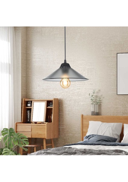 Füme Renkli Modern Plastik Avize, Şık ve Dayanıklı Aydınlatma Öğesi