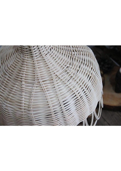 Tekno Trust Rattan Bambu Hasır Avize