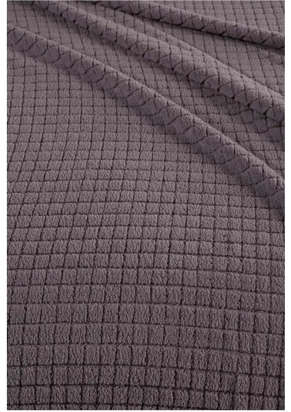 Yumuşak ve sıcak tek kişilik çok amaçlı gri soft battaniye, antibakteriyel polyester fiyatları