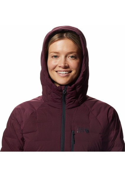 Stretch Down Hoody Kadın Kaz Tüyü Mont fırsatları