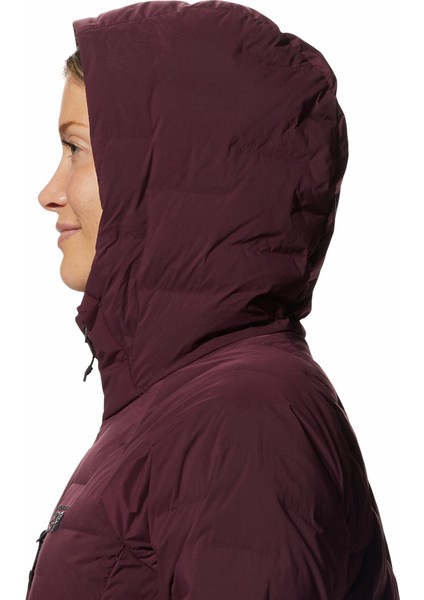 Stretch Down Hoody Kadın Kaz Tüyü Mont indirimleri