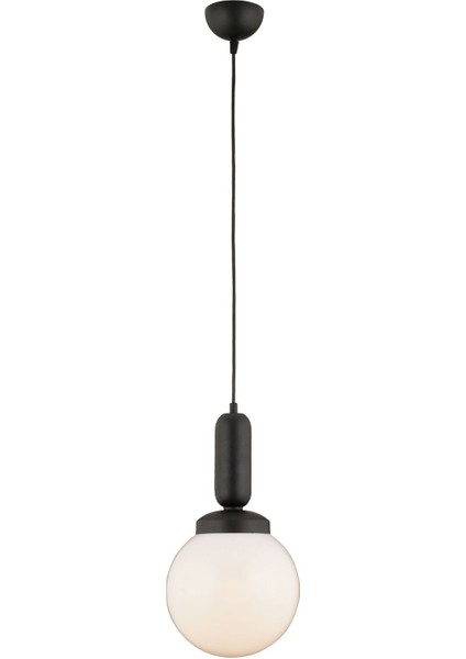 Tekno Trust Arlo Tekli Siyah Modern Sarkıt Top Avize Mutfak Salon Sarkıt Avize