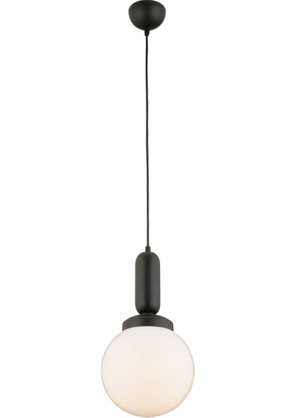 Tekno Trust Arlo Tekli Siyah Modern Sarkıt Top Avize Mutfak Salon Sarkıt Avize