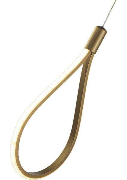 Şık metal ışıklandırma, tek renkli LED avize, modern tasarım, zarif aydınlatma seçeneği fırsatları