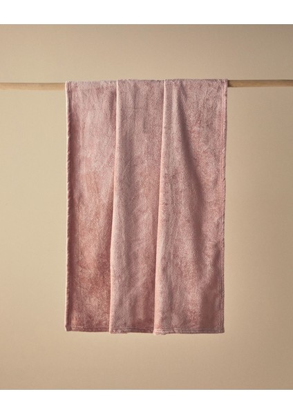 Gleamy Varak Baskılı Super Soft Tv Battaniyesi Pembe indirimleri