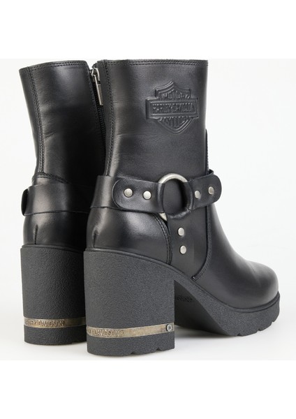 Deri Siyah Kadın Bot 026Z100069 modelleri