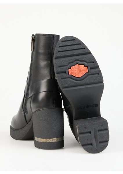 Deri Siyah Kadın Bot 026Z100069 fırsatları