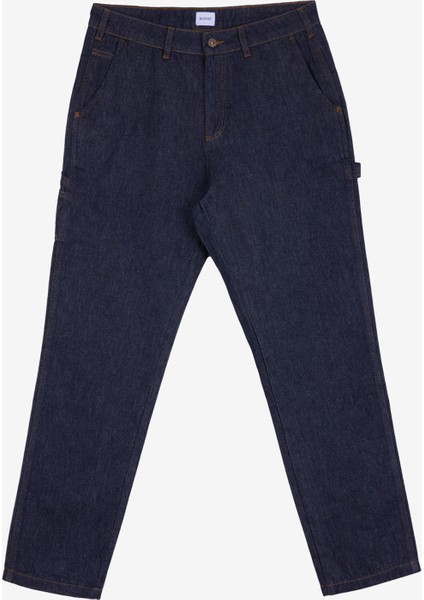 Normal Bel Bol Paça Lacivert Erkek Pantolon M4WM-PNT-1313