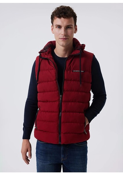 Bordo Erkek Yelek 251 Lcm 235002 Caspıan Bordo