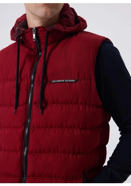 Bordo Erkek Yelek 251 Lcm 235002 Caspıan Bordo