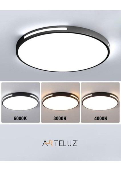 Modern Yuvarlak Model Tavan LED Avize