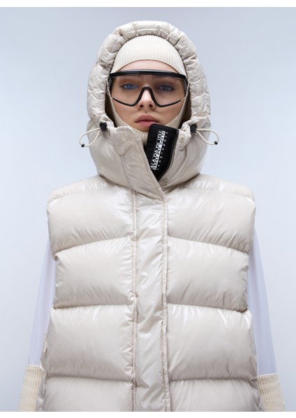 Bej Kadın Mont NP0A4I5CN901_A-GLANE V W modelleri