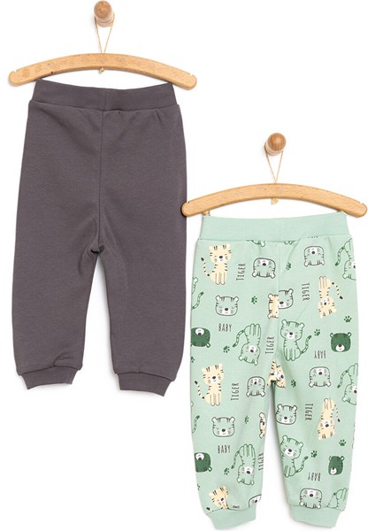 HelloBaby Basic Kaplan Baskılı 2li Patiksiz Alt Erkek Bebek fiyatları