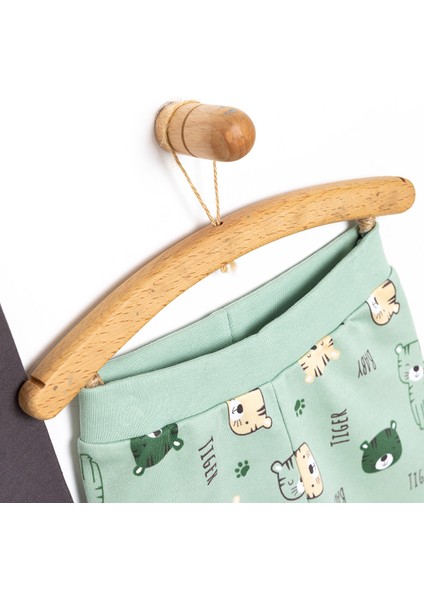 HelloBaby Basic Kaplan Baskılı 2li Patiksiz Alt Erkek Bebek modelleri