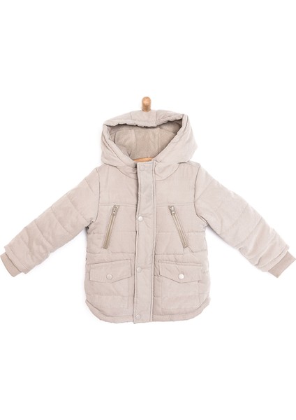 HelloBaby Kapitoneli Kapüşonlu Mont Erkek Bebek