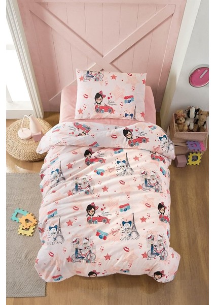 Mary Genç Nevresim Takımı Ranforce Tek Kişilik 160 x 220