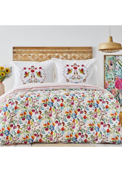 Home Parlin FUŞYA Pamuk Tek Kişilik Nevresim Takımı