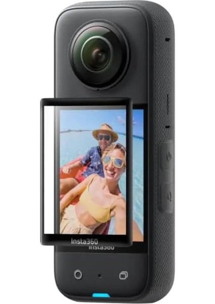 X3 Ekran Koruyucu - Kristal Netliğinde Ekran Için Premium Koruyucu Film - Kolay Kurulum ve Çizilmez Teknoloji - X3 Kamera ile Uyumlu - 1 Adet