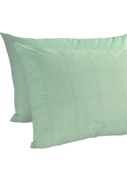 Turca-Ranforce 2'li Yastık Kılıfı 50 x 70 cm Mint (Mint / 50 x 70)