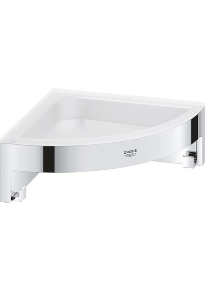 Start Cube Quickfix Köşe Duş Rafı | Duş / Banyo Aksesuarları | Krom | 41106000