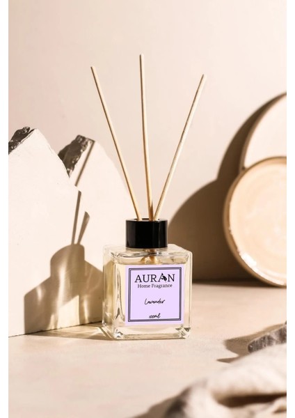 Lavanta Çubuklu Oda Kokusu Bambu Kokusu Kare Şişe Lavender Reed Diffuser 100ml fiyatları