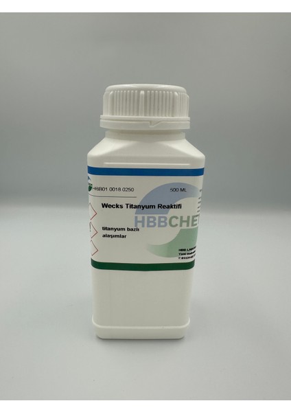 Weck's Titanyum Reaktifi 500 ml