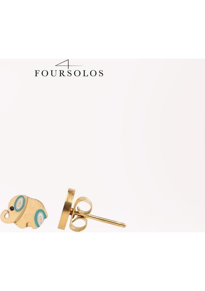 Çelik Kadın Küpe, 3 Çift, Halka ve Top, Gold Renk, No:21 fırsatları