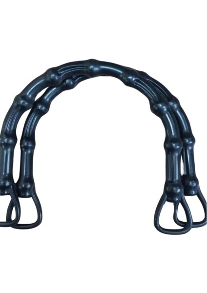 Çanta Sapı Nal Model Siyah Akrilik