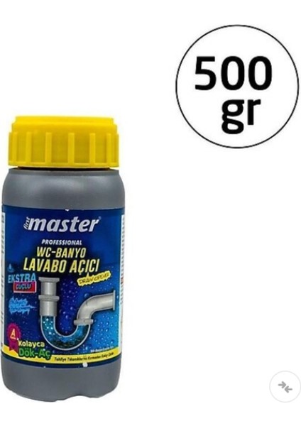 Lavabo-Wc Banyo Açıcı 500 gr