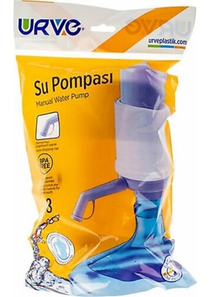 Damacana Su Pompası Urve Poşetli