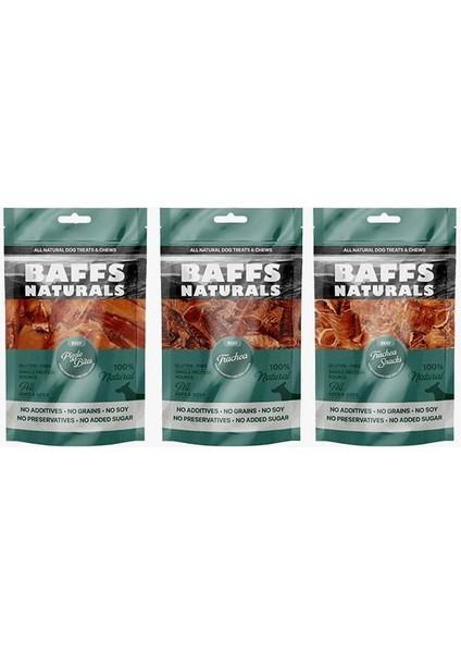 Baffs Natural Dana Etli Karışık Köpek Ödülü 6lı