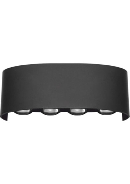 15W Dış Mekan Kapri Led Aplik Amber, Şık ve Dayanıklı Aydınlatma Seçeneği