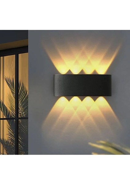 15W Dış Mekan Kapri Led Aplik Amber, Şık ve Dayanıklı Aydınlatma Seçeneği fiyatları