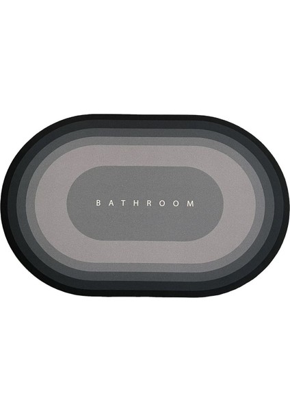 Gri ve yeşil su emici banyo paspası 40x60, kaymaz tabanlı, dayanıklı ve şık tasarım modelleri