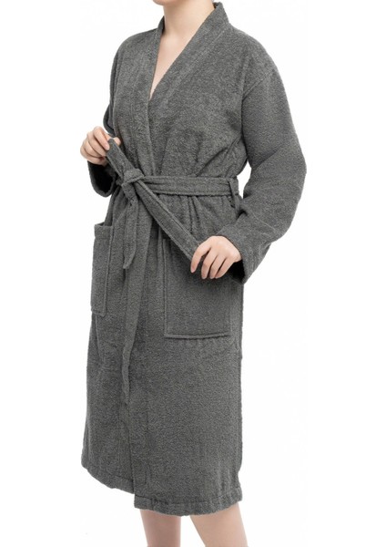 Tekno Trust | Kimono | %100 Pamuk Kadın / Erkek Unisex Kimono Bornoz