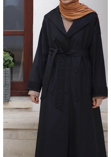 Klasik Trençkot - Siyah modelleri
