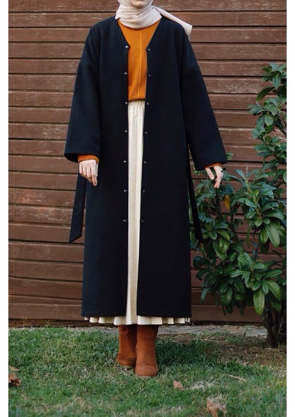 Kaşe Ceket - Siyah fırsatları