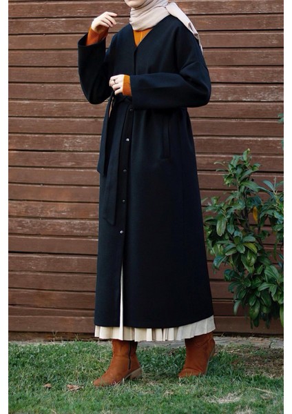 Kaşe Ceket - Siyah indirimleri