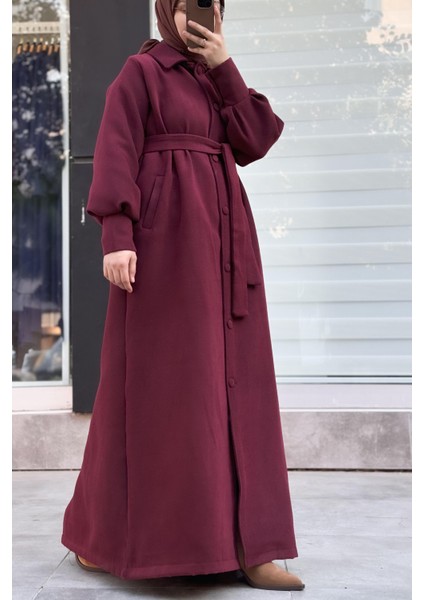 Kaşmir Kaban - Bordo