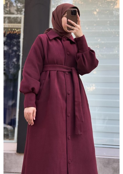 Kaşmir Kaban - Bordo