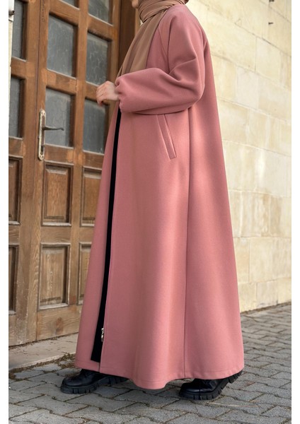 Kloş Kaban- Toz Pembe