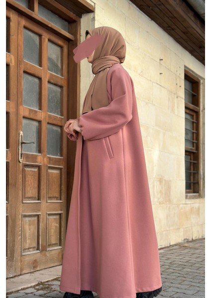 Kloş Kaban- Toz Pembe