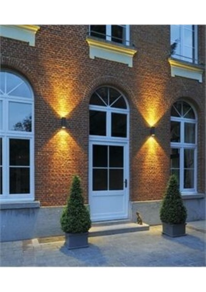 Şık Siyah LED Duvar Aydınlatması İç ve Dış Mekan Dekoru modelleri